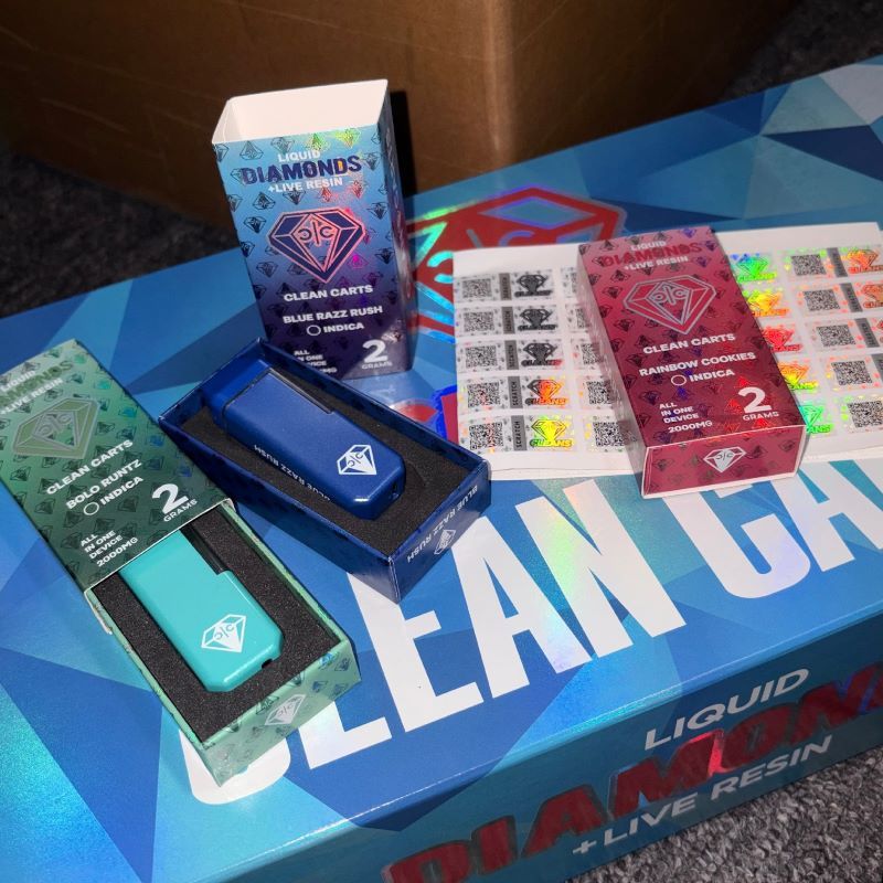 Clean Carts 2g Empty Disposable Vape Pen (100-Pack Master Display Edition)
